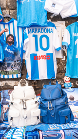 Zaino Leggenda Leather White