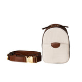 Combo Maverick White Canvas and Mini Bag