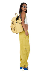 Zaino Maverick Leather Yellow