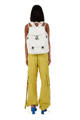 Backpack Maverick Leather White