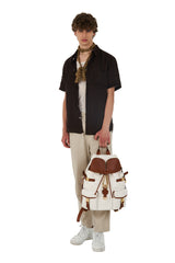 Zaino Leggenda Canvas White