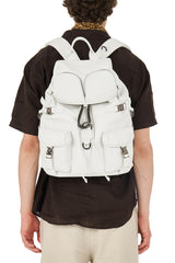 Zaino Leggenda Leather White