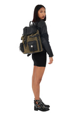 Zaino Leggenda Black/Military Green