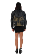 Zaino Leggenda Black/Military Green