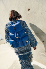 Zaino Leggenda Leather Blue