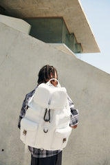 Zaino Leggenda Leather Big White