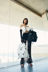 Backpack Maverick Leather White