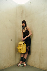 Zaino Maverick Leather Yellow