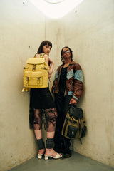 Zaino Maverick Leather Yellow