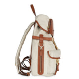 Zaino Leggenda Canvas Light Beige