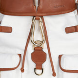 Zaino Leggenda Canvas White