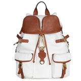 Zaino Leggenda Canvas White