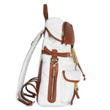 Combo Leggenda White Canvas and Mini Bag