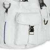 Zaino Leggenda Leather White