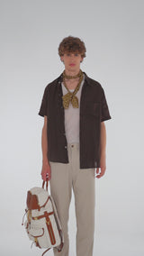 Zaino Leggenda Canvas White