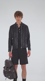 Zaino Leggenda Leather Ebony