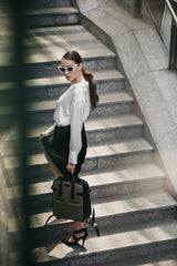 Zaino/Borsa Bulldozer Medium Black/Military Green