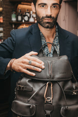 Zaino Leggenda Leather Ebony