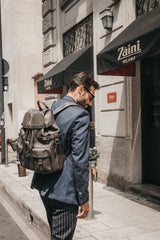 Zaino Leggenda Leather Ebony