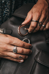 Zaino Leggenda Leather Ebony