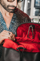 Zaino Leggenda Leather Ebony