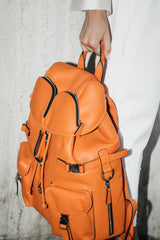 Zaino Leggenda Leather Orange