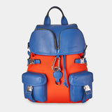 Zaino Leggenda Small Orange/Blue