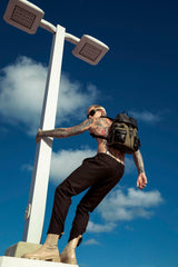 Zaino Leggenda Small Black/Military Green