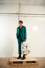 Zaino Leggenda Leather Big White