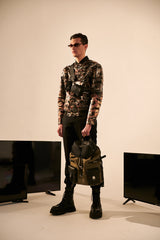 Zaino Leggenda Black/Military Green