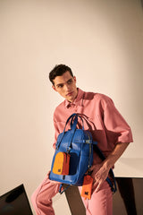Backpack/Bag Bulldozer Medium Blue