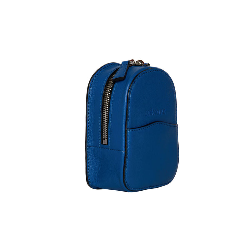 Mini Bag Leather Blue