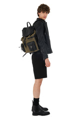 Backpack legend Medium Black/Military Green