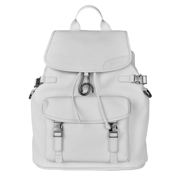 Backpack Maverick Leather White