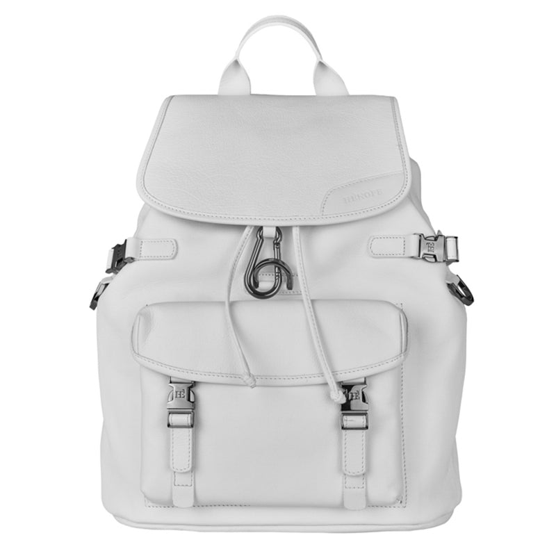 Backpack Maverick Leather White
