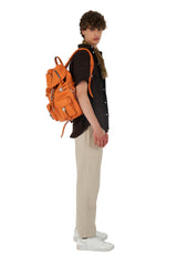 Combo Leggenda Leather Orange and Mini Bag