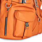 Zaino Leggenda Leather Orange