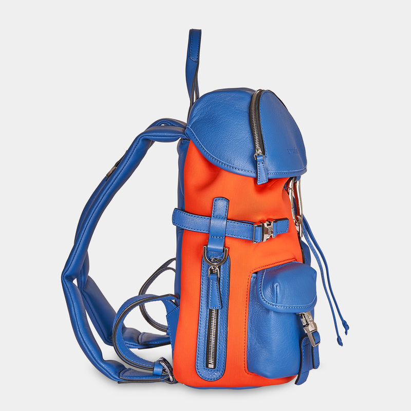 Backpack Leggenda Small Orange/Blue