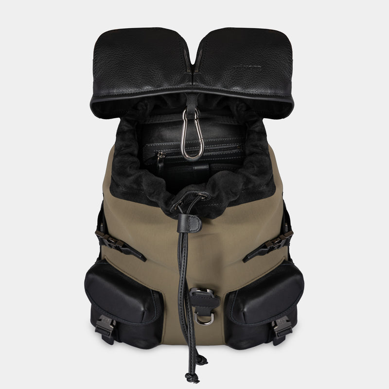 Backpack Legend Small Black/Military Green