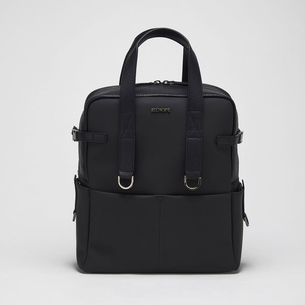 bulldozer leather backpack Backpack/Bag Bulldozer Big Black AB – Hènope.com
